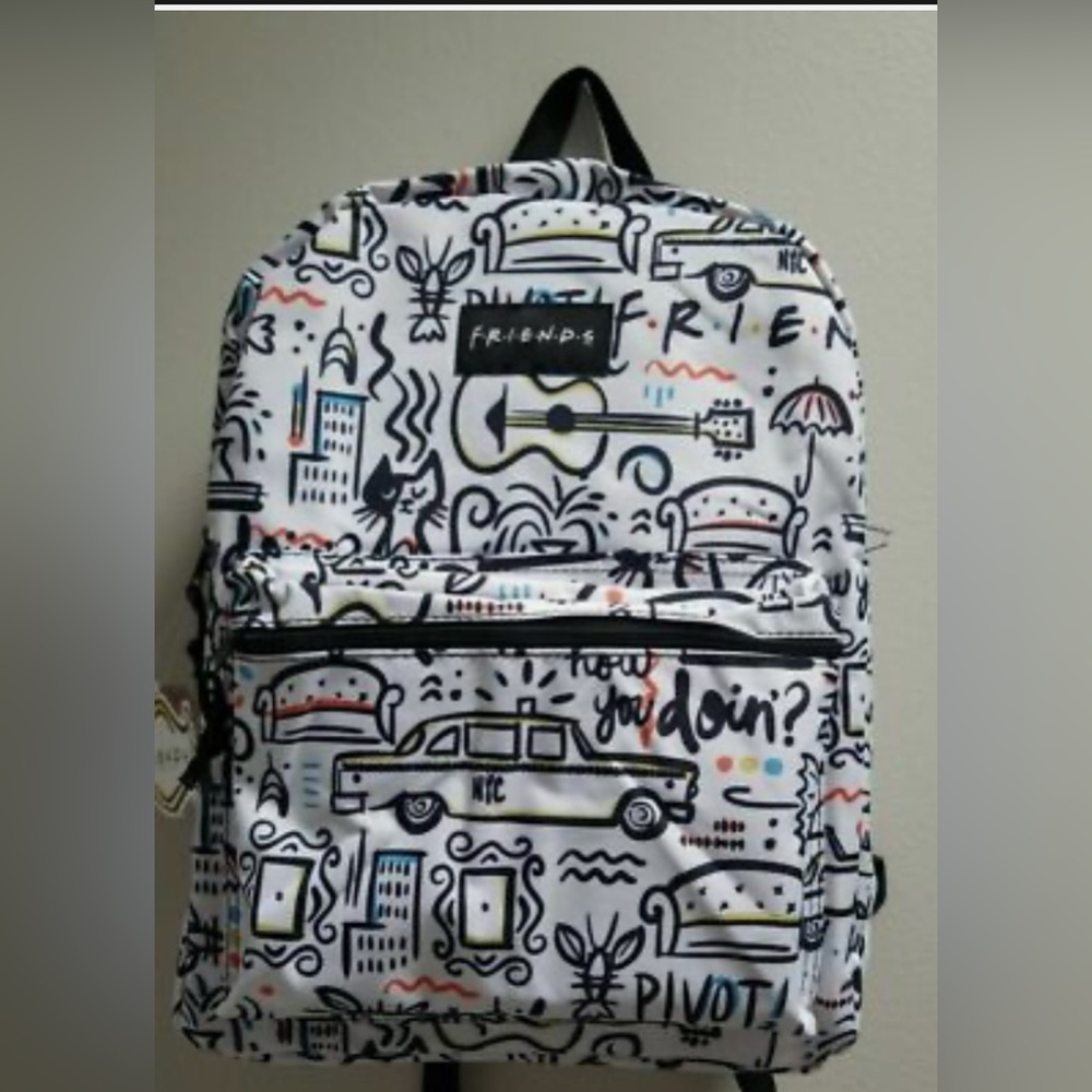 Friends Multicolor Backpack - Picture 3 of 5